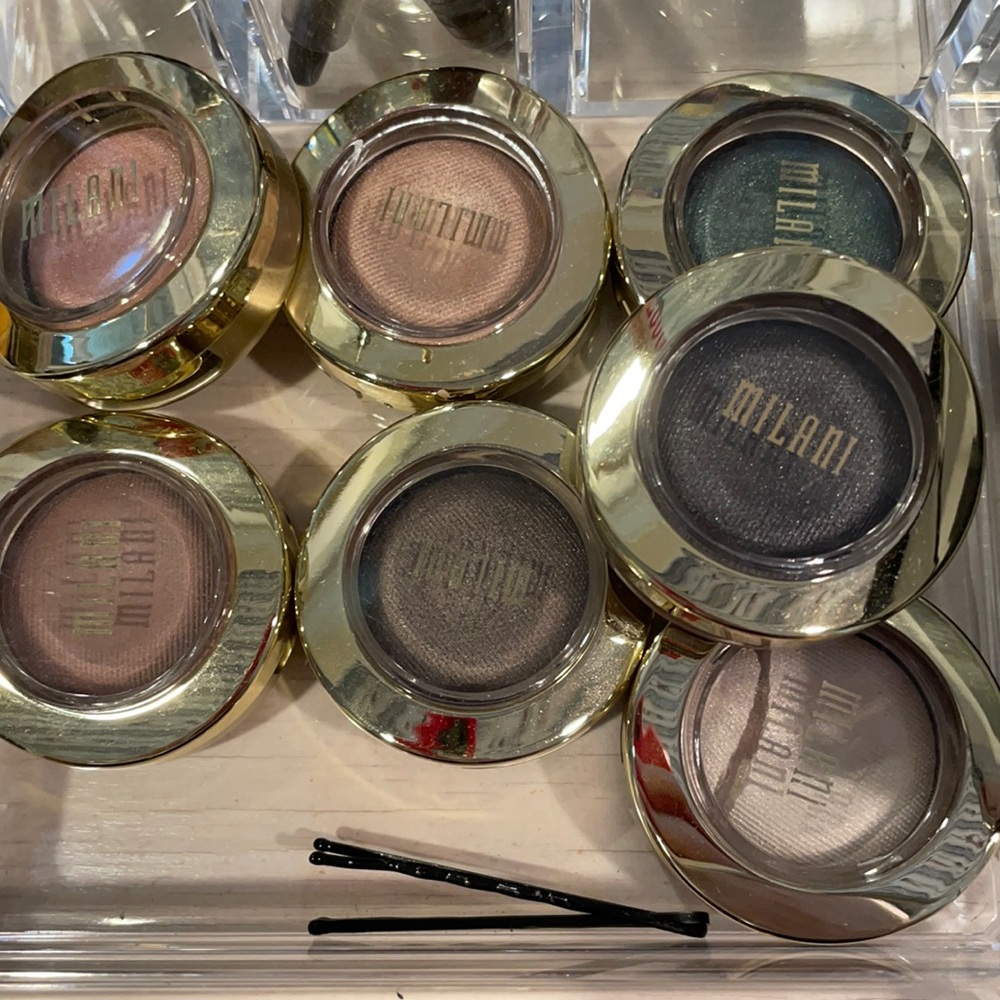 Barely used Milani eyeshadow bundle